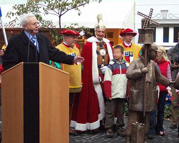 Einweihung der Martins-Skulptur (2005)